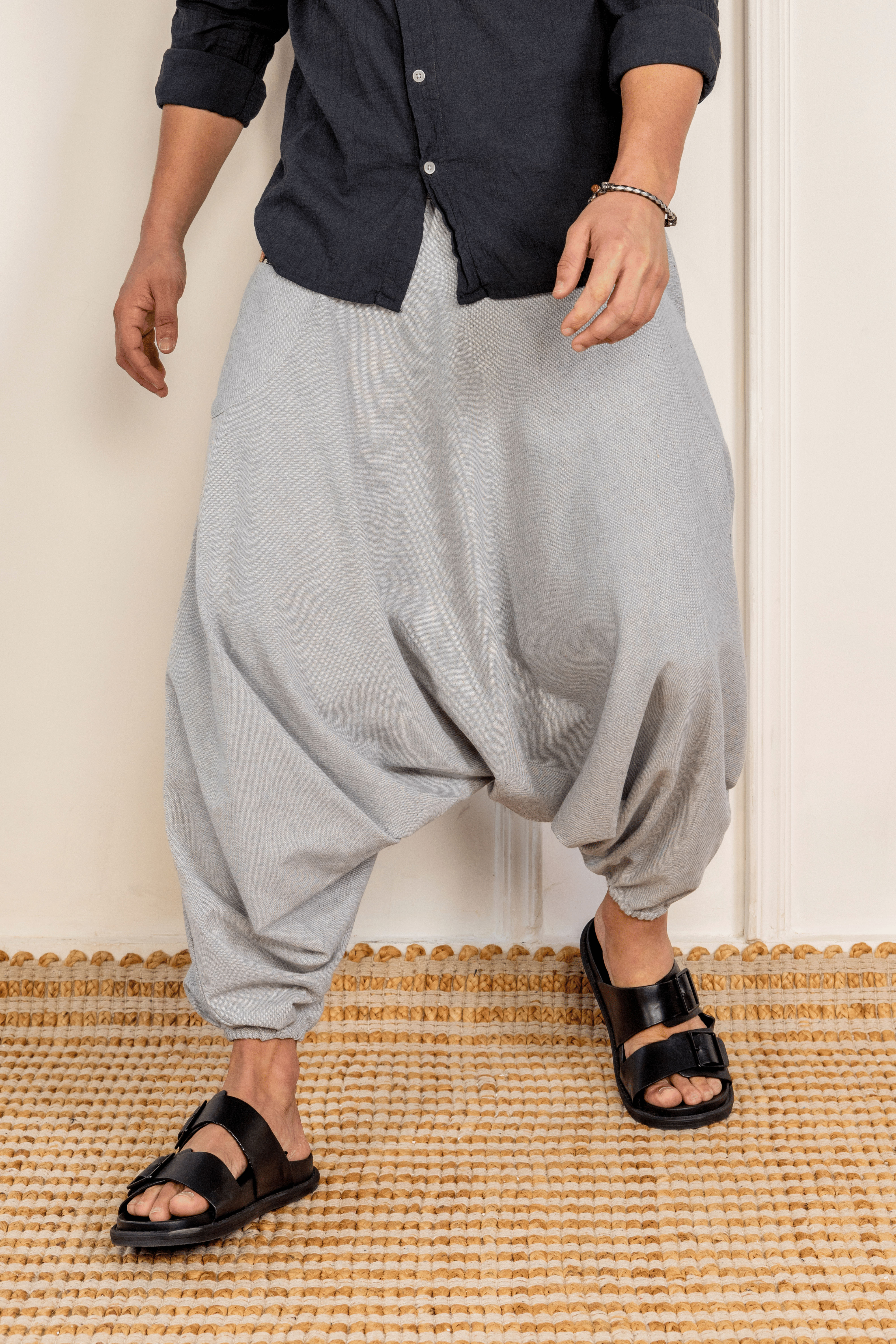 Aladdin Low Crotch Harem Pants