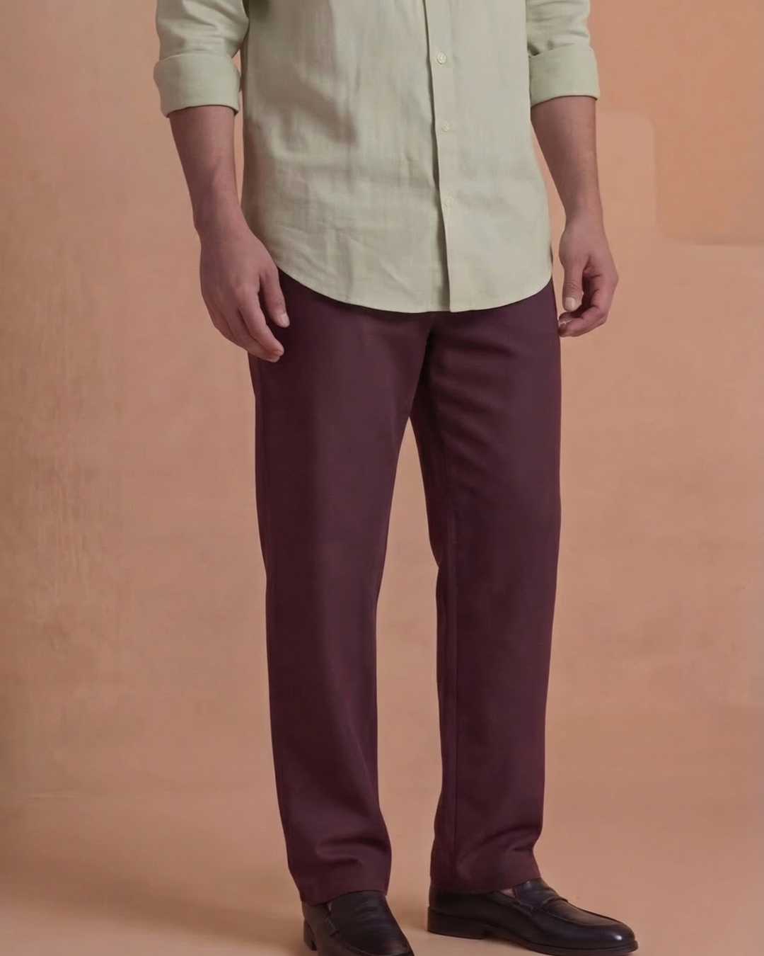 SAGE GREEN MANDARIN CO-ORD SET