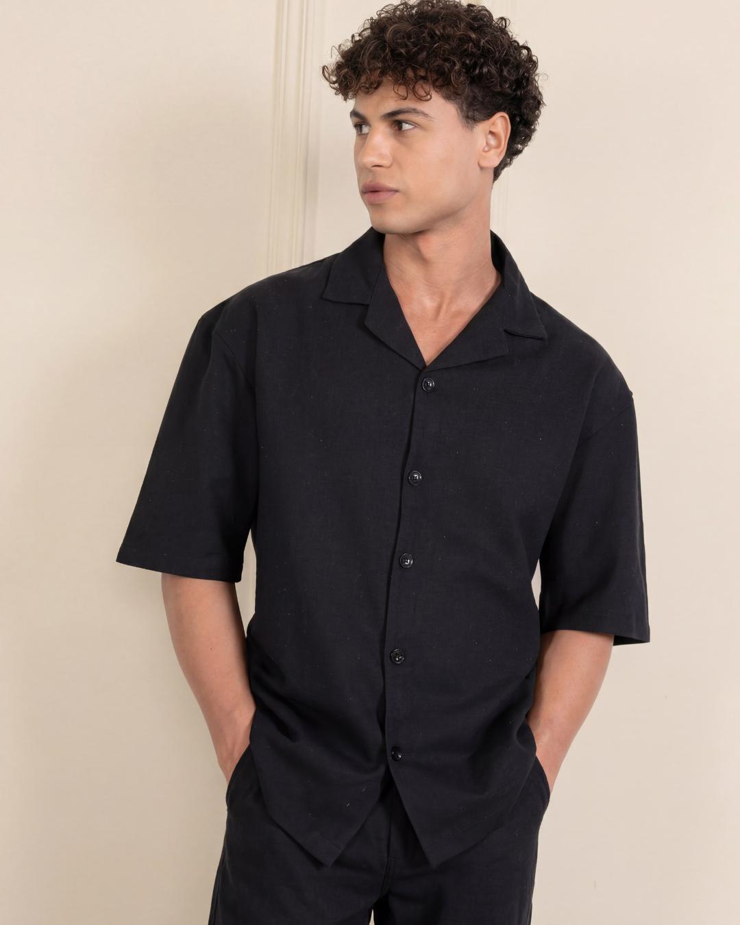 Most Loved Black on Black Co-ord Set