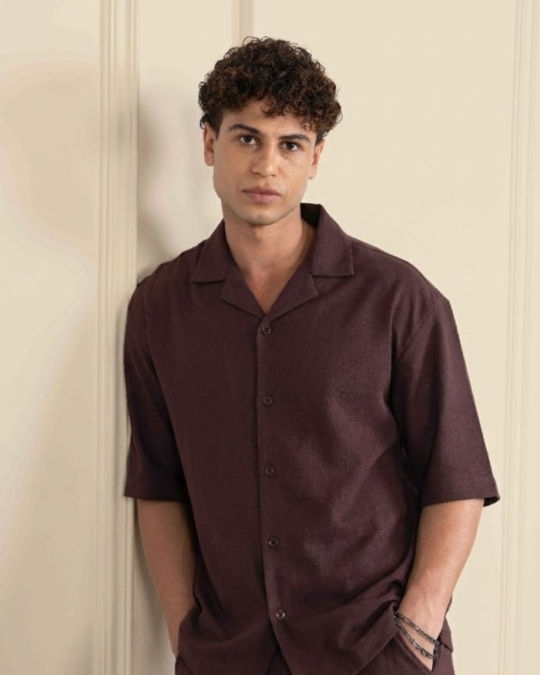 Sage Grey Renewed Cotton Resort Co-ord Set