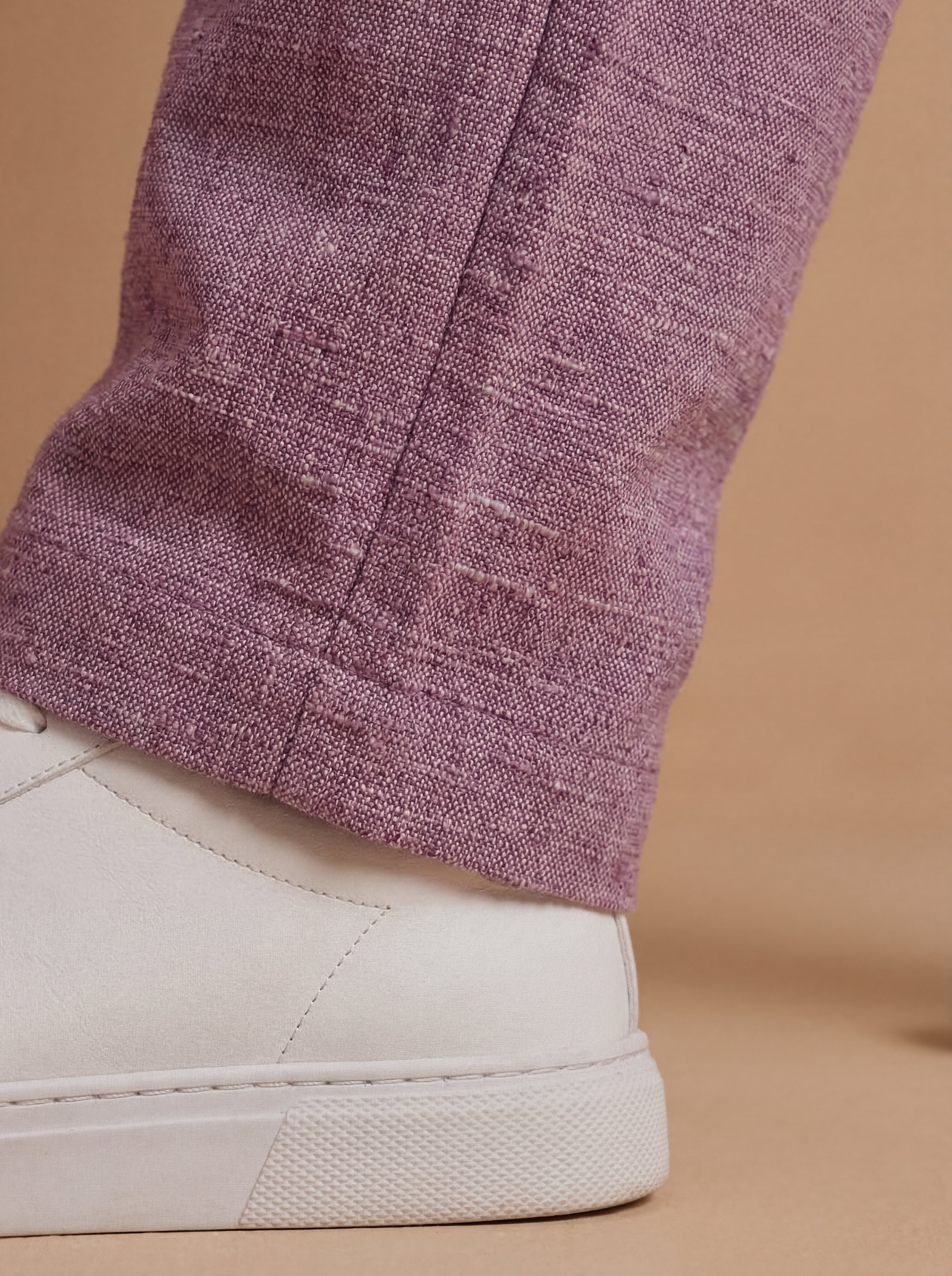 Dusty Wine Slim Fit Pants