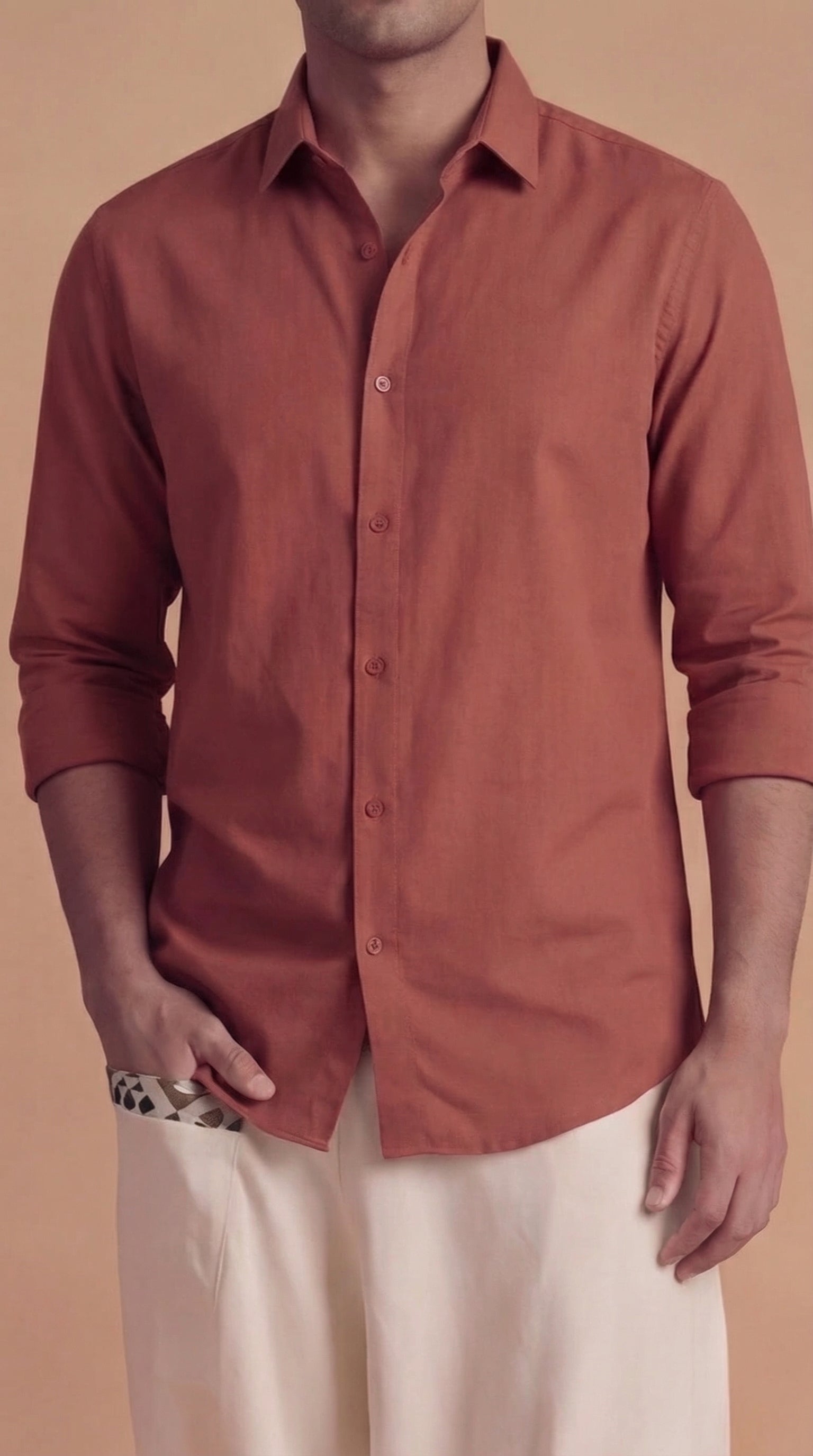 Warm Udaipur Co-ord Set