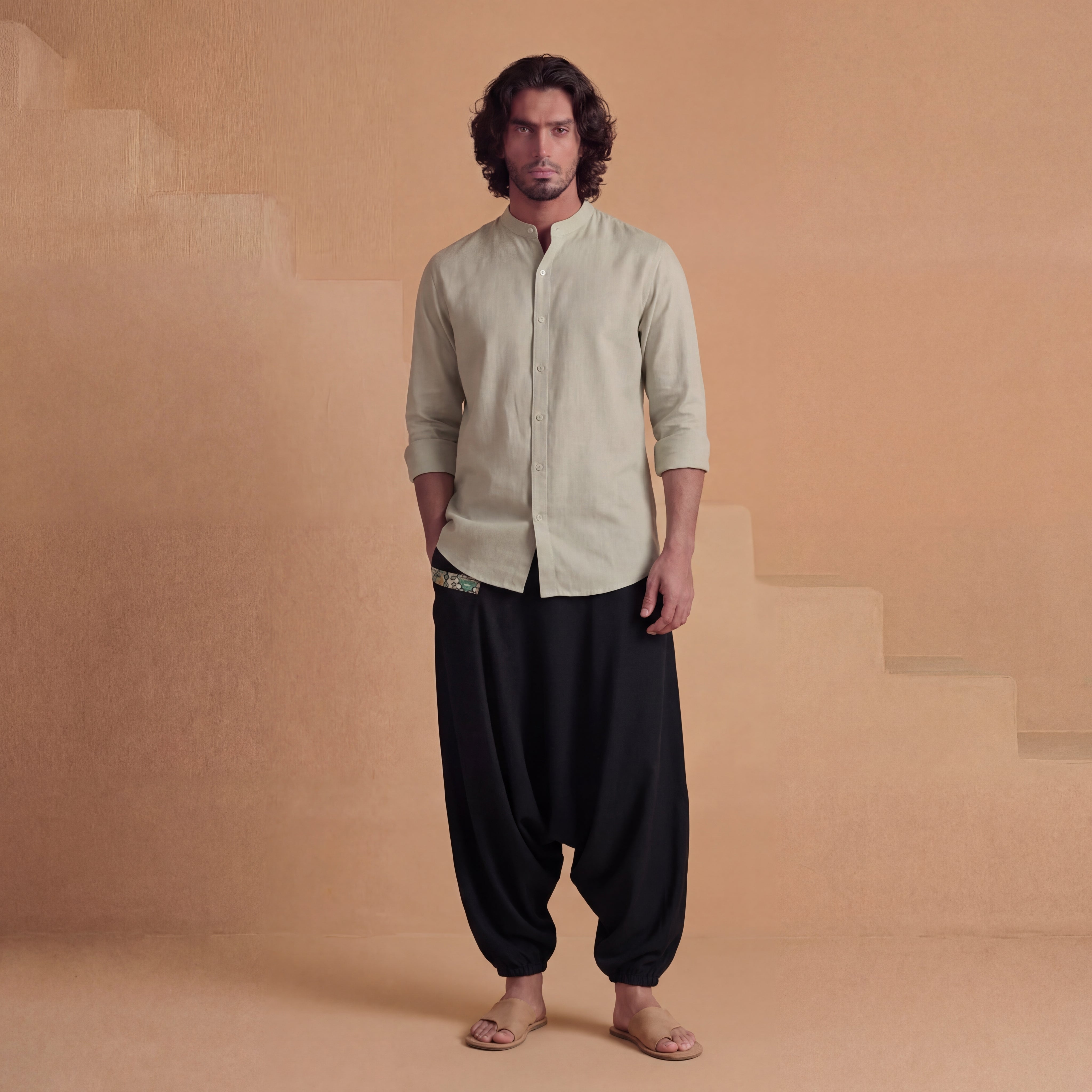 Dark Coorg Co-ord Set