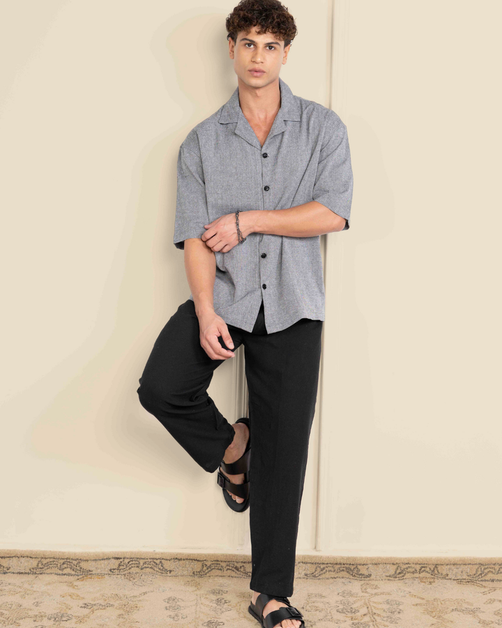 Grey & Black