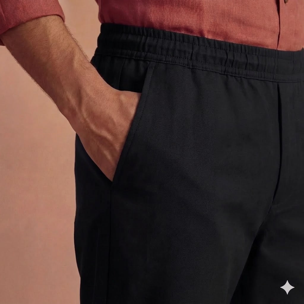 Black All Day Tapered Pants