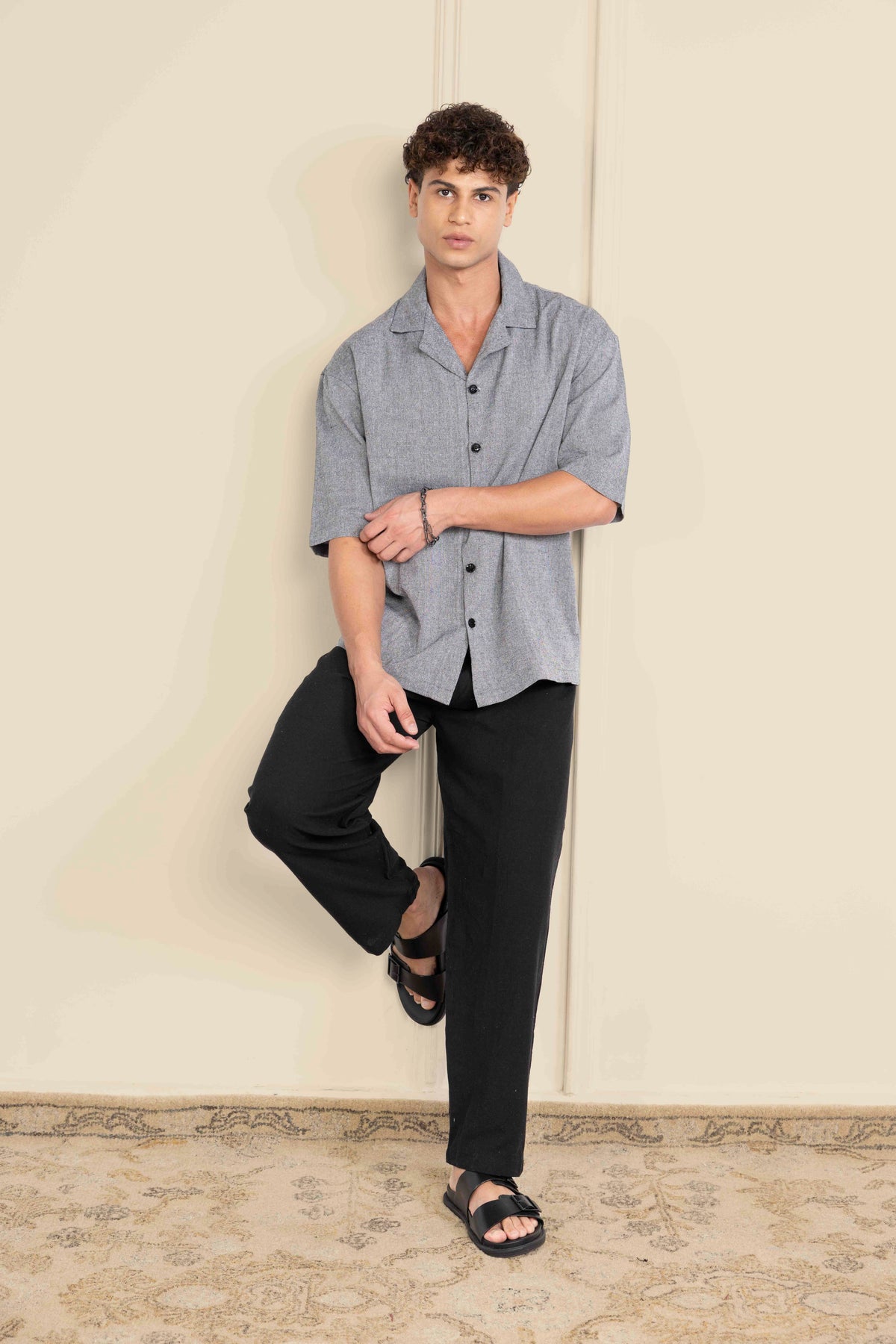 Grey & Black