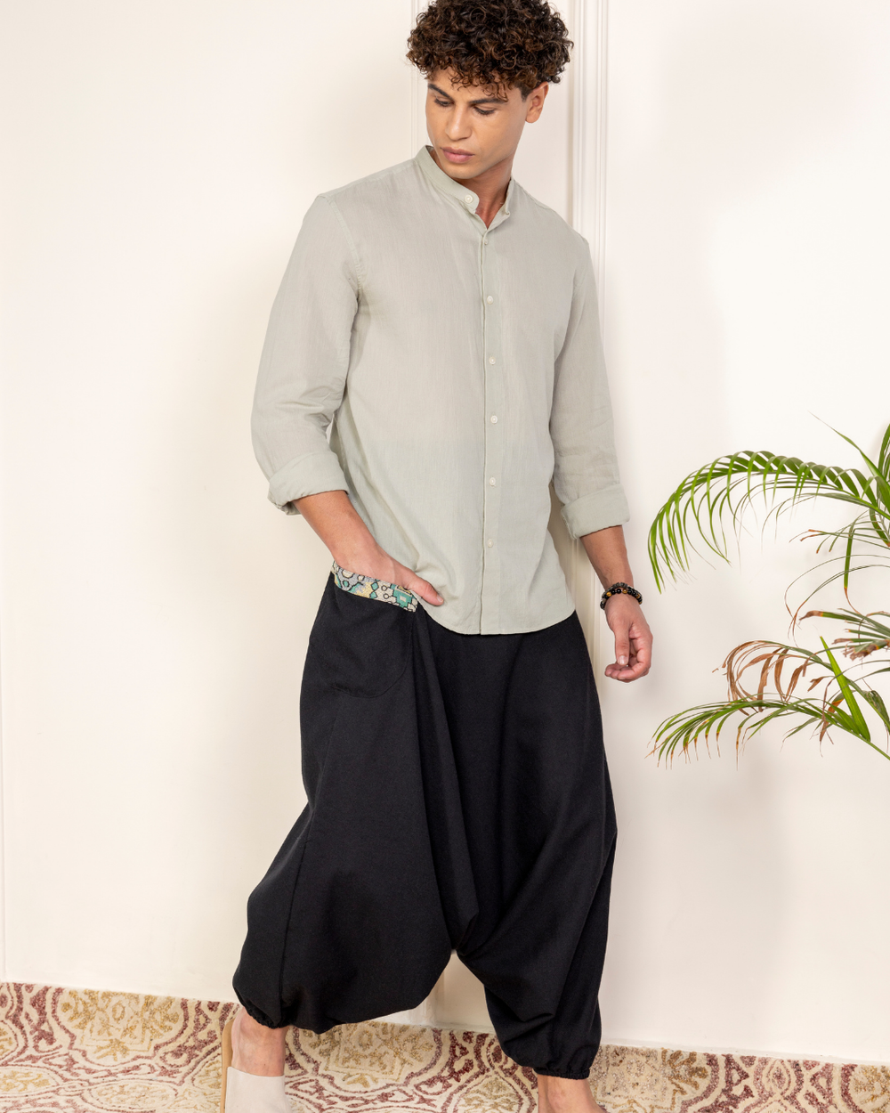 Aladdin Low Crotch Harem Pants. image 4