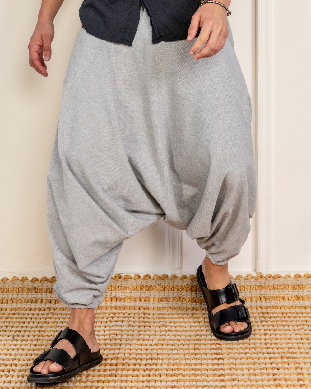 Aladdin Low Crotch Harem Pants image 2