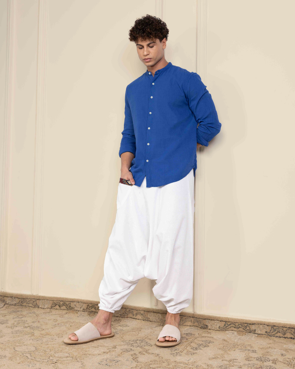 Aladdin Low Crotch Harem Pants. image 3