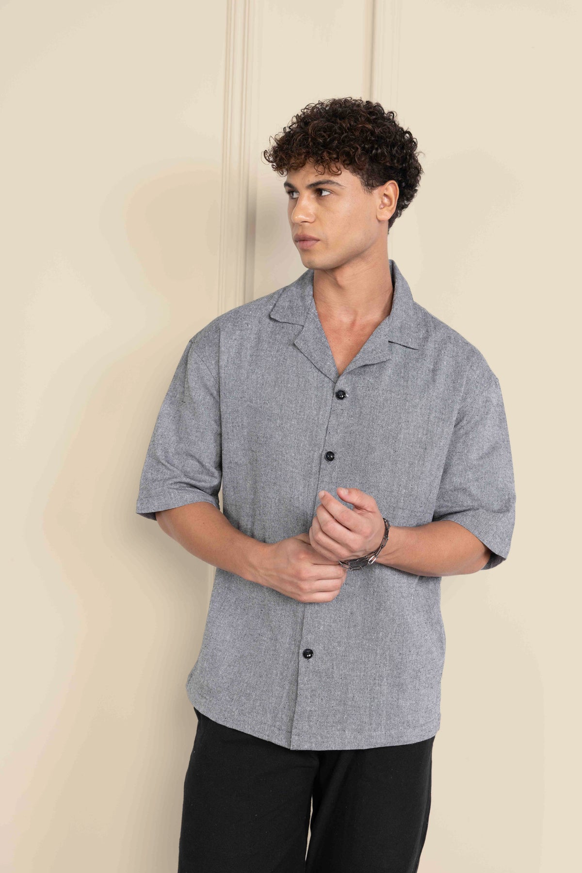 Grey & Black