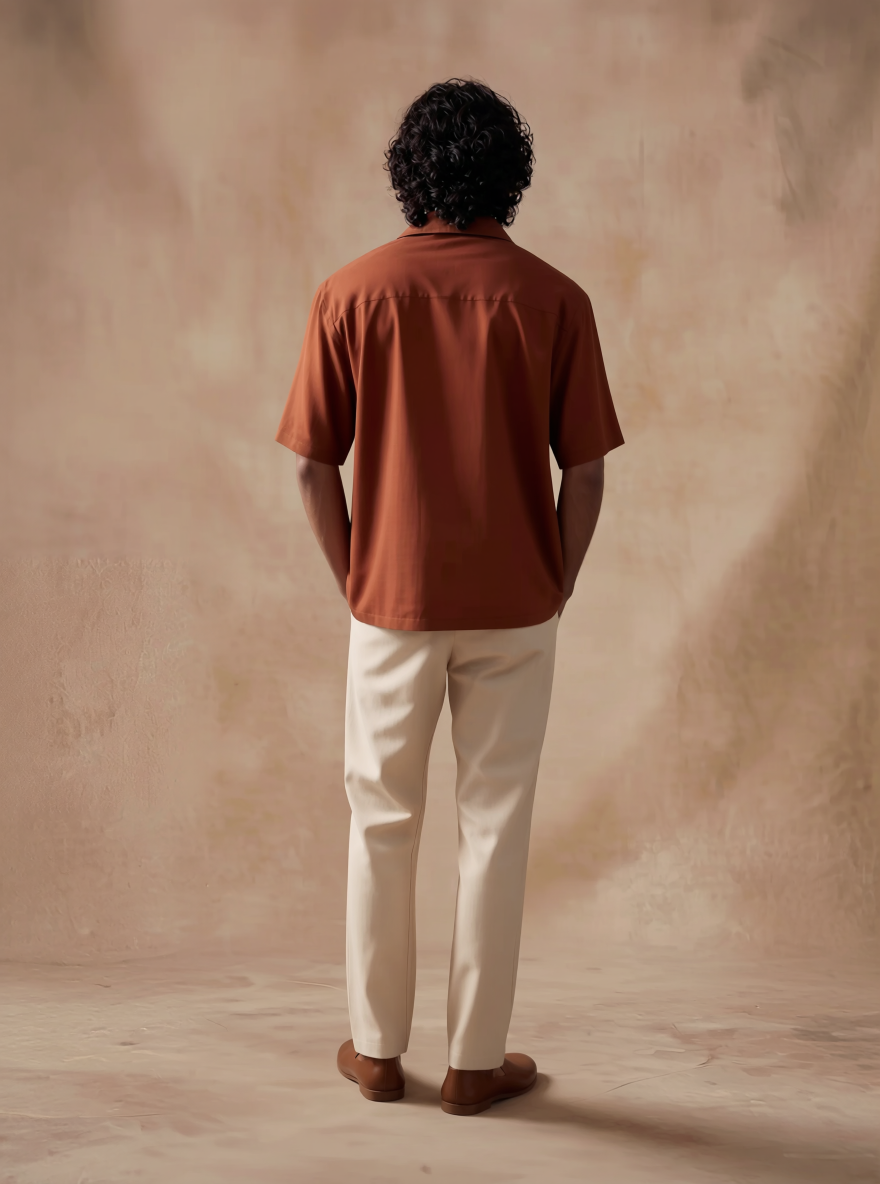 Zayan Cuban Collar Relaxed Fit Shirt