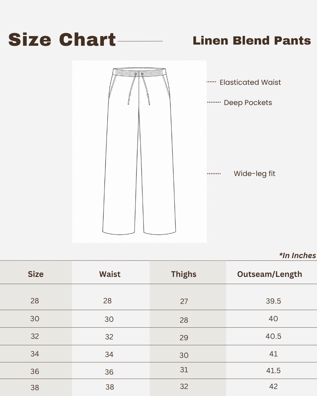 Olive Green Relaxed Fit Linen Blend Pants