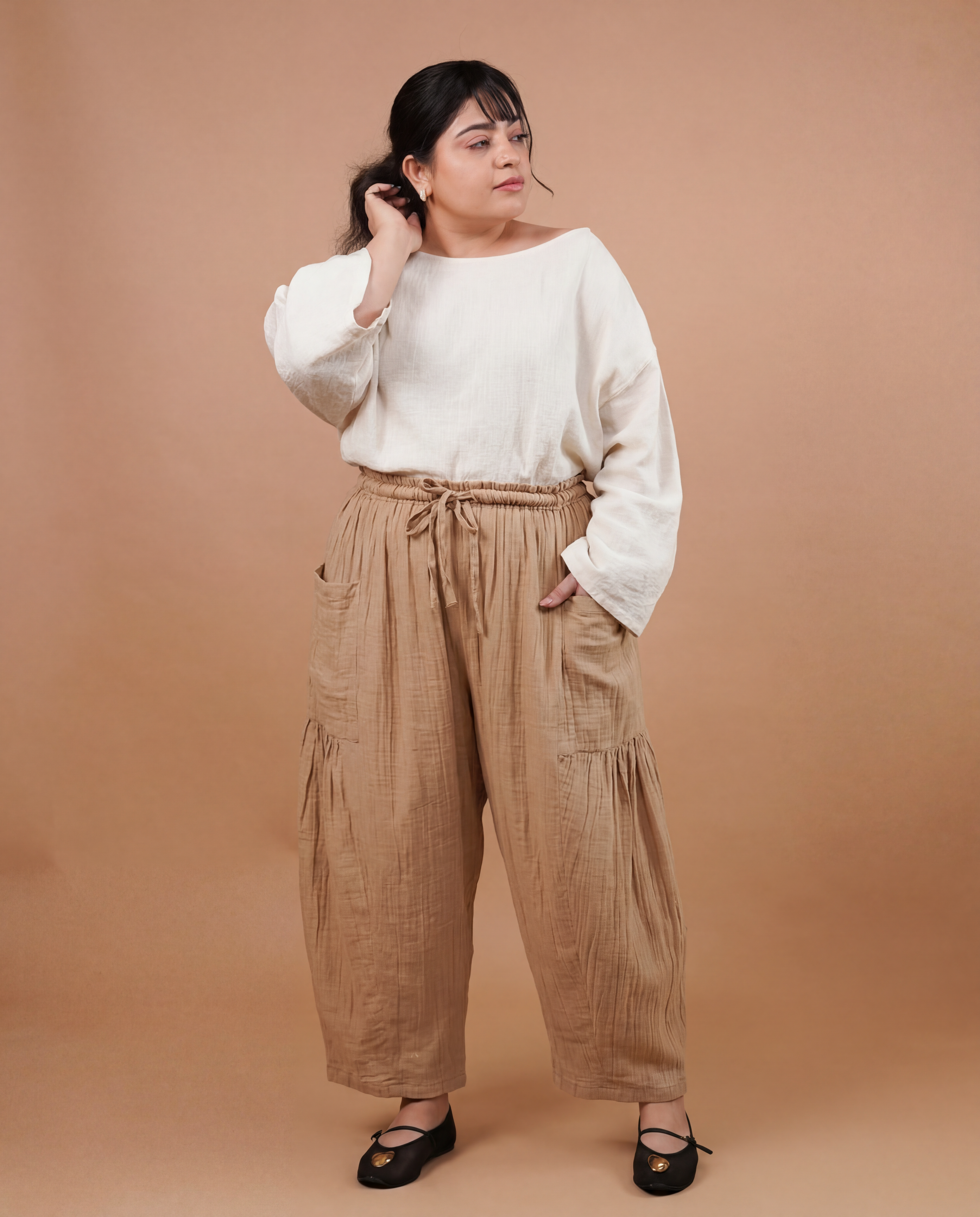 Ultra Airy Barrel Pants